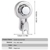 OOTSR Pack of 2 Vacuum Suction Cup Hooks Kitchen Suction