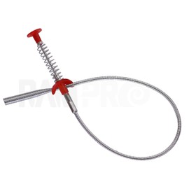 RAM-PRO 22” Flexible Grabber Pickup Tool, Retractable Claw Retriever Stick, Snake & Cable Aid, Use to Grab Trash & a Drain Auger to Unclog Hair from Drains, Sink, Toilet & Clean Dryer Vents