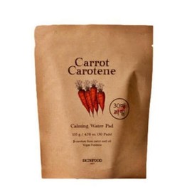 Skin Food 스킨푸드 캐롯 카로틴 카밍 워터 패드 30매(리필) x2SET (AD) Skin Food Carrot Carotene Calming Water Pad 30 Sheets (Refill) x2SET (AD)