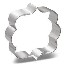 LILIAO Frame Plaque Cookie Cutter, 3.54 x 3.15 inch, Stainless Steel