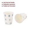 sourcing map Disposable Paper Cups, 50 Pack 9 OZ Party