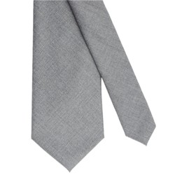 Mannergram Premium Wool Tie Gray