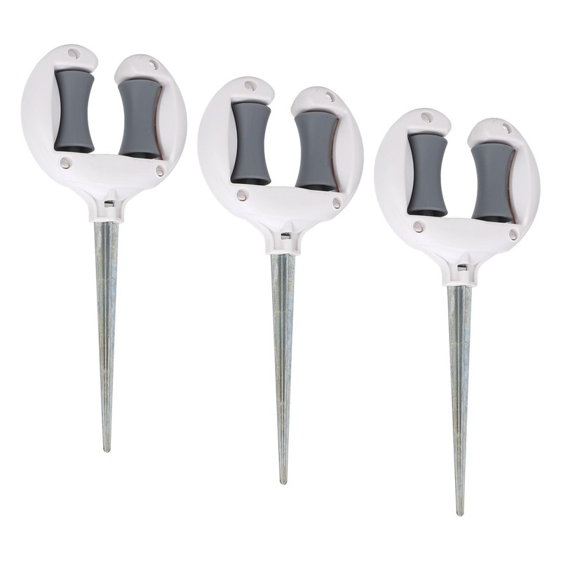 Garden Hose Guide Spike, Top Pulleys Hose Guide Spike Holder