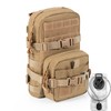 CLTAC Small Tactical Backpack MOLLE Hydration Pack Outdoor Water Bladder