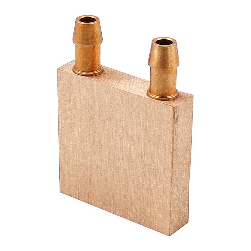 Ieron Pure Copper Water Cooling Block, CPU Graphics Radiator Heatsink,