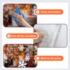 NOCHME Snowflake Window Stickers, 108 PCS Static Snow Flakes Window