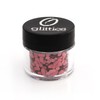 GLITTIES - Pink Salmon Jewel - (.094") - Holographic Pink