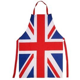 Union Jack Flag Chefs & Cooks Apron for Kitchens or BBQ's (100% Cotton)