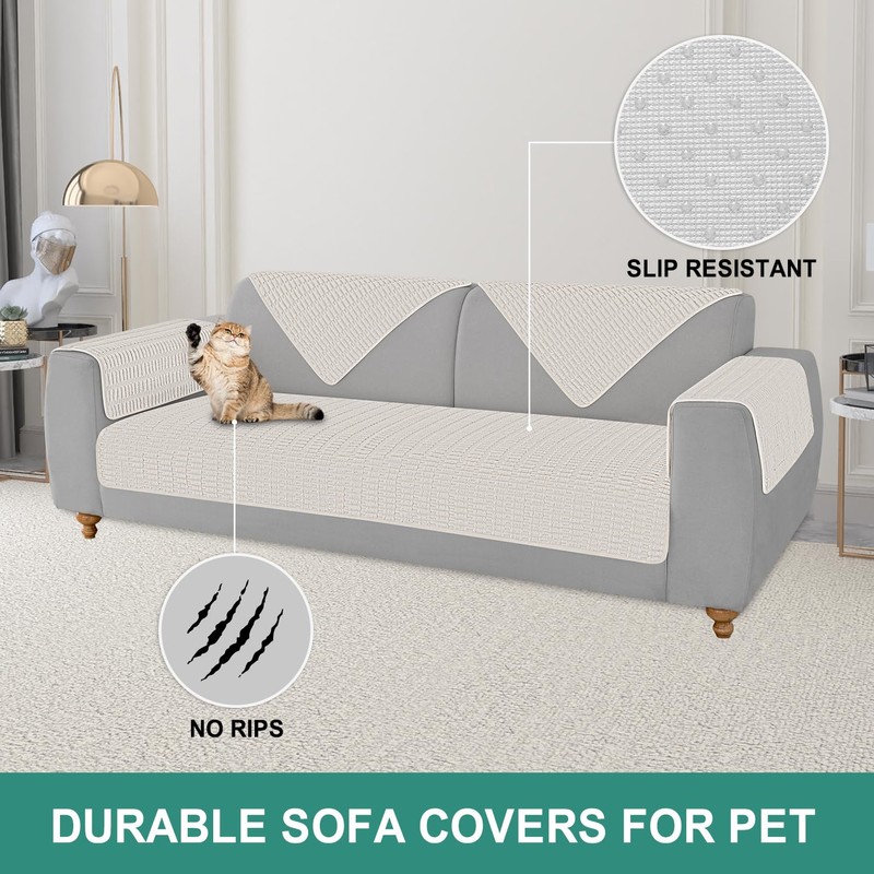 Foxdecor Couch Arm Covers Sofa Arm Covers, Arm Chair Covers
