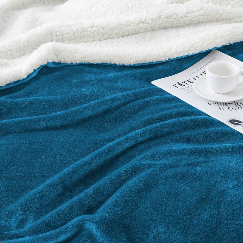 Imperial Rooms Sherpa Fleece Blanket Bed Throws Blankets For Sofas