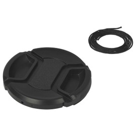 Variation vhbw Lens Cap 58 mm Snap on inner grip for Camera Olympus 70-300 mm 4.8 mm ED (EZ M7530), 75-300 mm 4.8 mm ED II (EZ M7530 II).