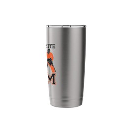 My Favorite Goalie Calls Me Mom, Ice Hockey Player Mom Stainless Steel Insulated Tumbler