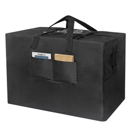 Folding Mattress Storage Bag,Carry Case for Tri-Fold Mattress,Memory Foam Mattress Case- 600D Oxford Cloth Heavy Duty Carry Case for Tri-Fold Guest Bed Mattress (Fits 6" Twin & Twin XL Mattress)