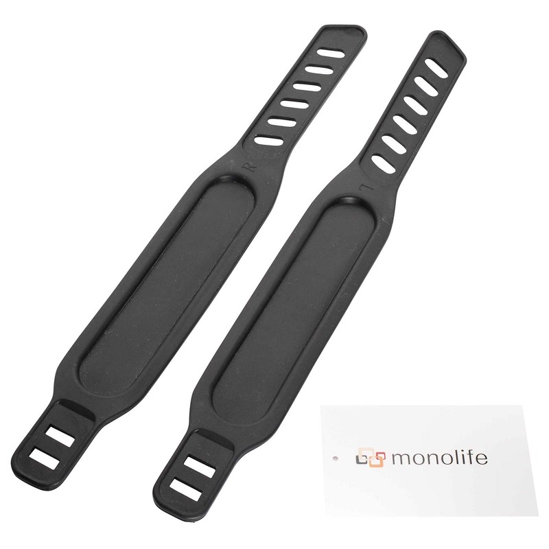 monolife Pedal Belt, Exercise Bike Compatible, Replacement Pedal Strap, Left
