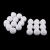 Milageto 40x 35mm White Polystyrene Foam Craft Drops for Stocking