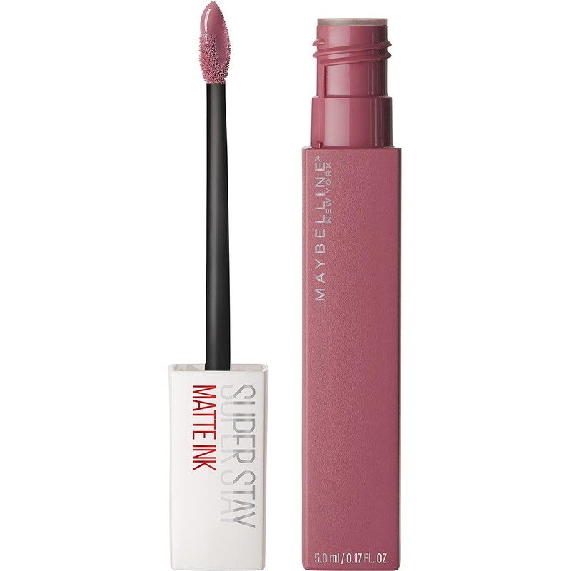 Maybelline Labial Liquido Matte Larga Duracion Superstay, Matte Ink 15