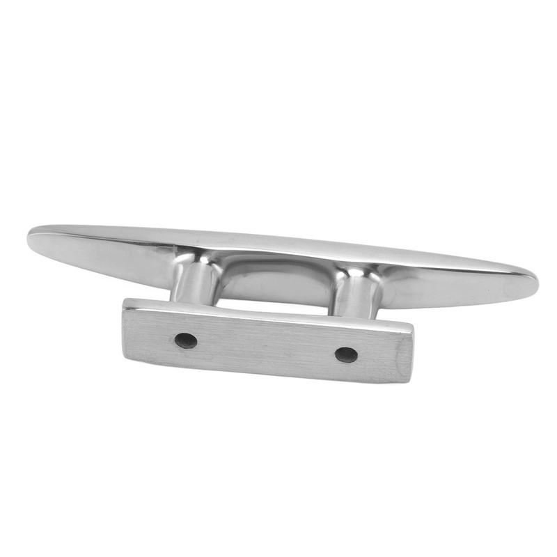Stainless Steel Low Flat Top Boat Dock Cleat Marine Grade