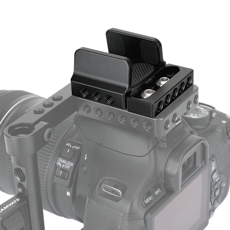 CAMVATE Universal SSD Holder Clamp Adjustable Width (35 mm ~