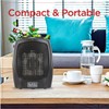 BLACK+DECKER Portable Space Heater, Room Space Heater with Carry Handle