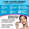 PrimeMD Liquid Collagen Biotin Keratin Saw Palmetto Supplement Drop -