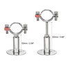 sourcing map Wall Mount Ceiling Mount Pipe Support, 304 Stainless