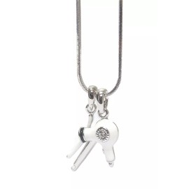 Shoppingbuyfaith Hair Stylist Necklace Design Curling Iron Blow dryer #508