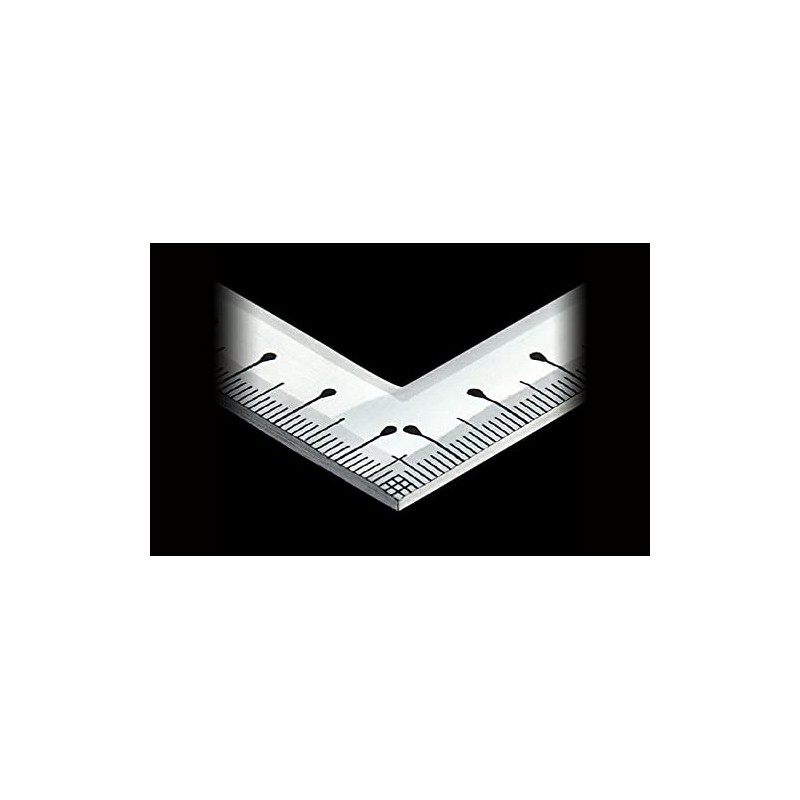 Shinwa Sokutei 10511 Carpenter Roll, Silver, 11.8 inches (30 cm)