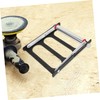 OSALADI Adjustable Rolling Miter Saw Stand Metal Cutting Frame Height