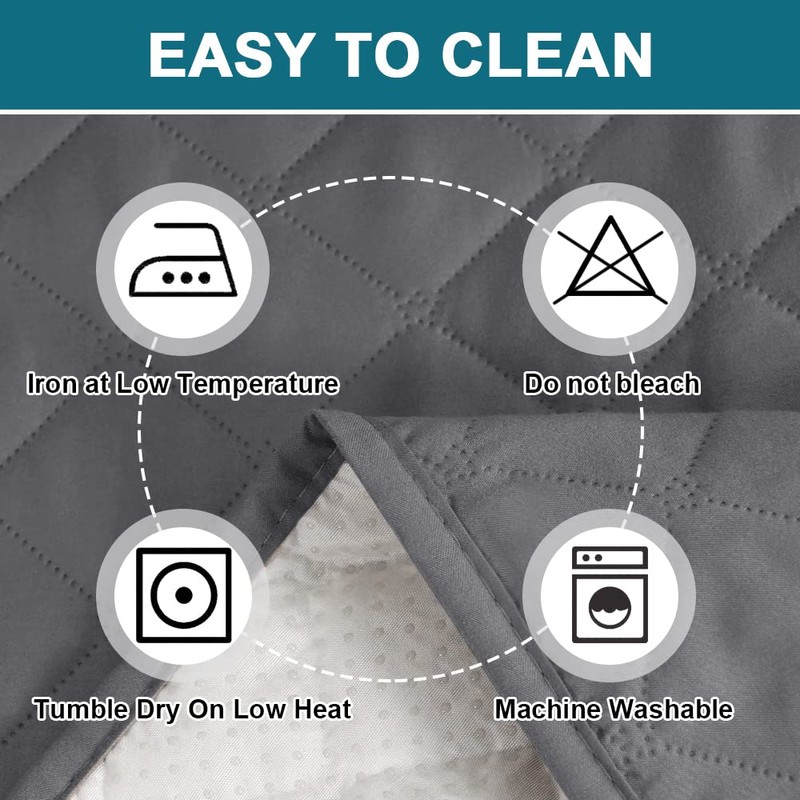 Turquoize 100% Waterproof Recliner Covers for Recliner Chair Cover Non