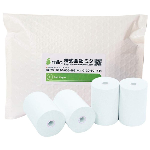mita Thermal Paper Roll, 2.3 x 16.5 x 3.8 inches