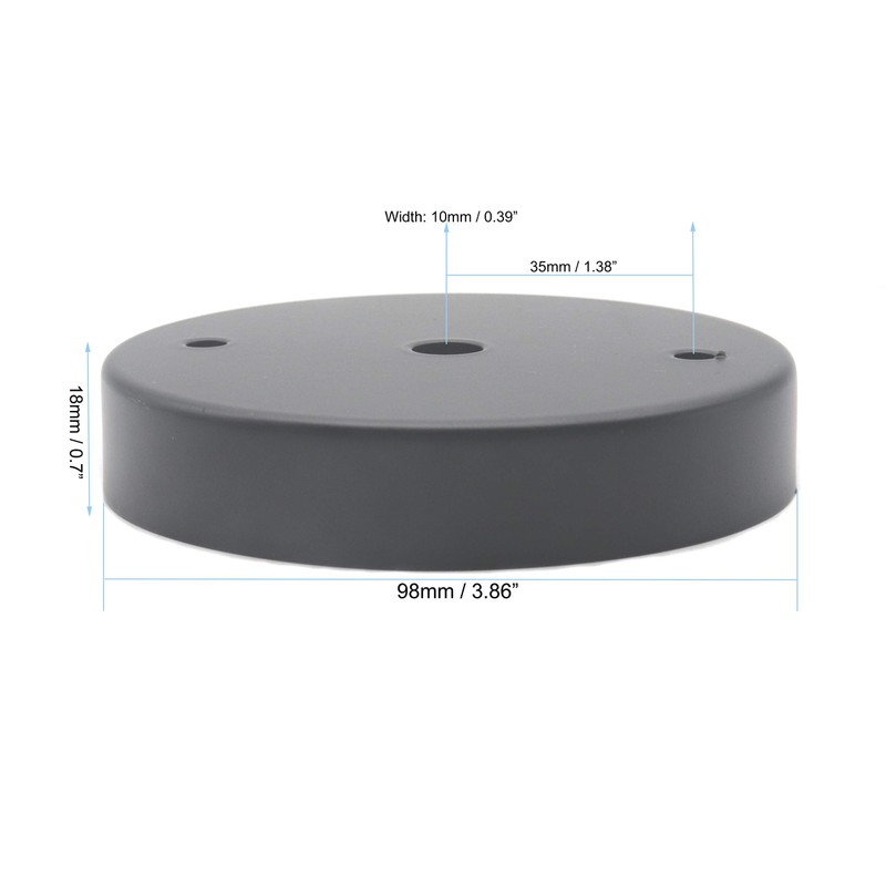 binifiMux Ceilng Mounting Canopy Kit, 2 Pack Ceiling Plate Chassis