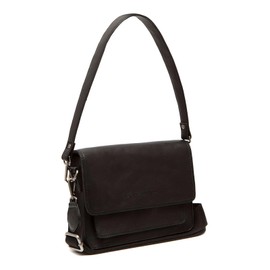 The Chesterfield Brand Bali Leather Shoulder Bag 23 cm, black
