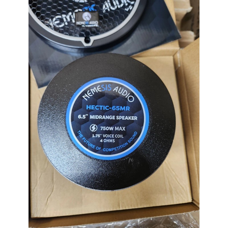 Nemesis Audio Hectic-65MR 6.5" 375 watts rms 4 Ohm Midrange