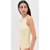 commando Women's Butter Crew Neck Tank Thong Bodysuit, Sun, S