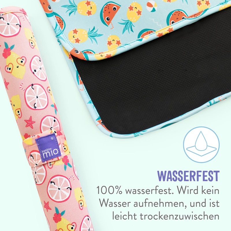 Bambino Mio, Reise-Wickelunterlage, wasserfest und tragbar