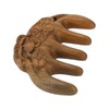 Massage Hair Comb Head Scalp Meridian Comb Y Shape Wooden