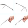 Roczential 2 Pcs Fish Hook Remover, Stainless Steel Fishing Hook