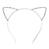 Rosenice Cat Ear Headband with Rhinestones For Masquerade Party, Christmas