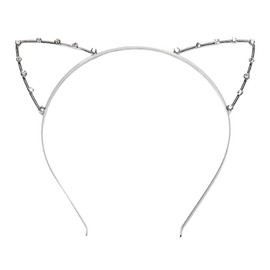 Rosenice Cat Ear Headband with Rhinestones For Masquerade Party, Christmas