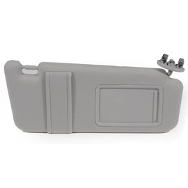 SCITOO Grey Right Passenger Side Sun Visor Compatible for TOYOTA for CAMRY 2006-2011, Car Sun Visor without Sunroof without Lights Replacement 74310-06750-B0