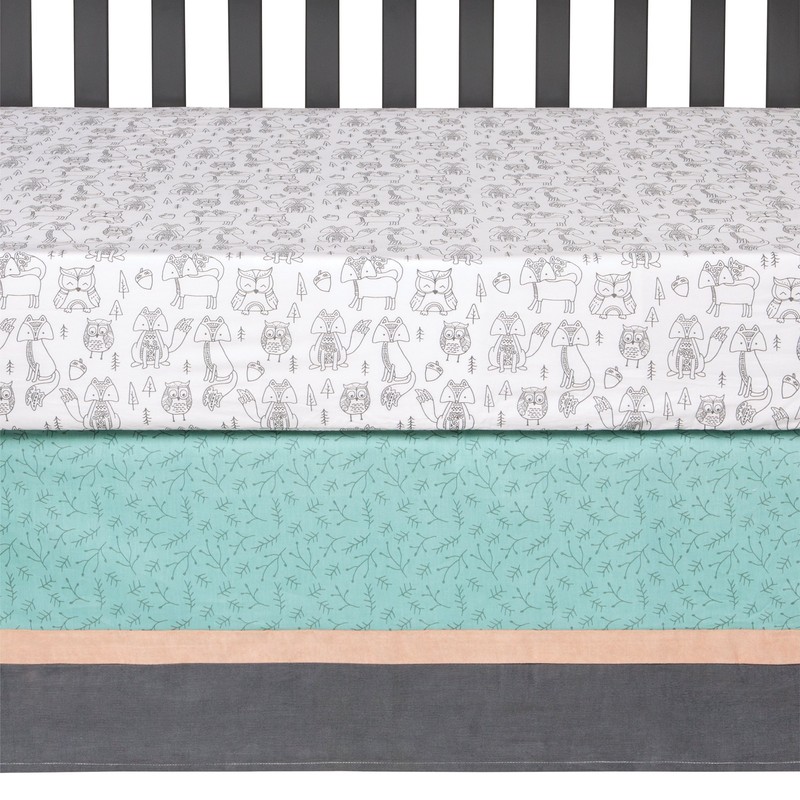 Trend Lab Sawyer 3Piece Crib Bedding Set