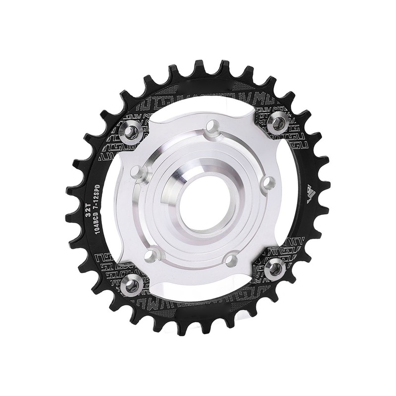 104 BCD 32T Chainring 104BCD Sprocket Adapter 32T Positive Negative