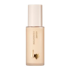 b idol Loved Foundation 01, Light Beige, 0.9 fl oz (28 ml), Liquid Foundation, Glossy Skin, Transparent, Moisturizing, SPF