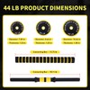 2-In-1 Adjustable Dumbbell Set 44 Lb, Adjustable Weights Used As