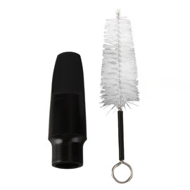 Saxophone Mouthpiece Plastic Soprano Treble Saxophone Whistle Brush Musical Instrument Accessory Cleaning Tool