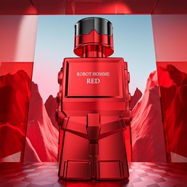 Men's Robot Design Perfume, Long Lasting Fragrance for Men, Wooden Tone Perfume for Daily Wear, Fashion Perfume for Party, Daily Clothing Decor