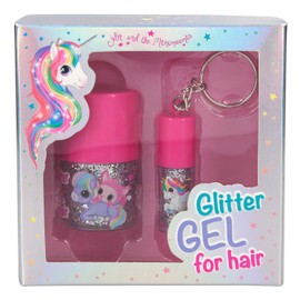 Depesche 10843 Ylvi and the Minimoomis Glitter Hair Gel 2 Bottles Gift Set
