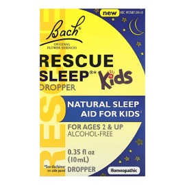Bach Rescue Sleep Kids Gotero Sabor 10ml Ayuda Natural Dormir Niños