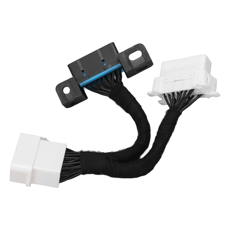 0.15m 16Pin OBD2 Splitter Extension Y Cable Male to Dual