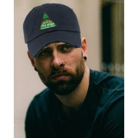 Shire Embroidery Dad Hat Adjustable Embroidered Park Cap (Black)